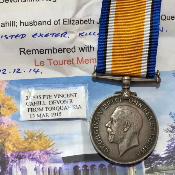 WW1 War Medal 296
